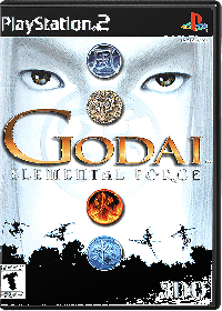 Godai Elemental Force PAL Playstation 2  box art